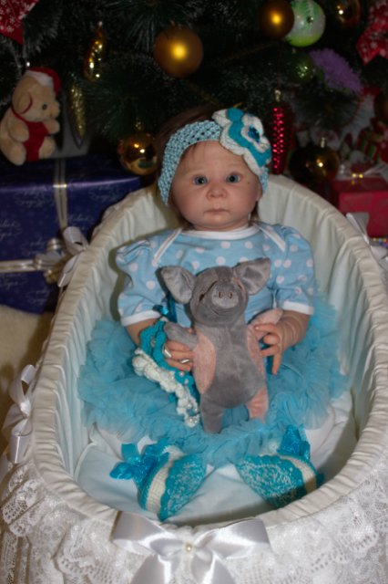 Послушная девочка реборн Лиза (фото 7)