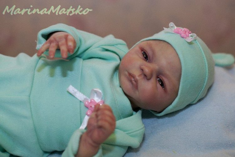 Куколка-реборн Каролинка. Работа Марины Мацко