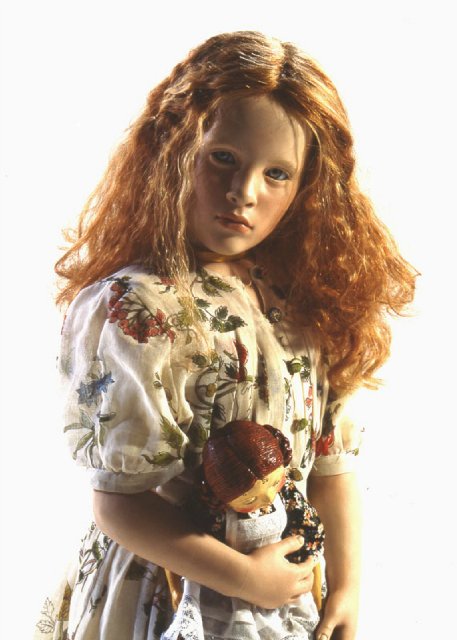 Лица из прошлого или милые барышни от немецкой художницы Sabine Ecshe