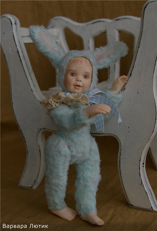 Детки в пушистых костюмчиках. Авторские куклы тедди долл (фото 2)