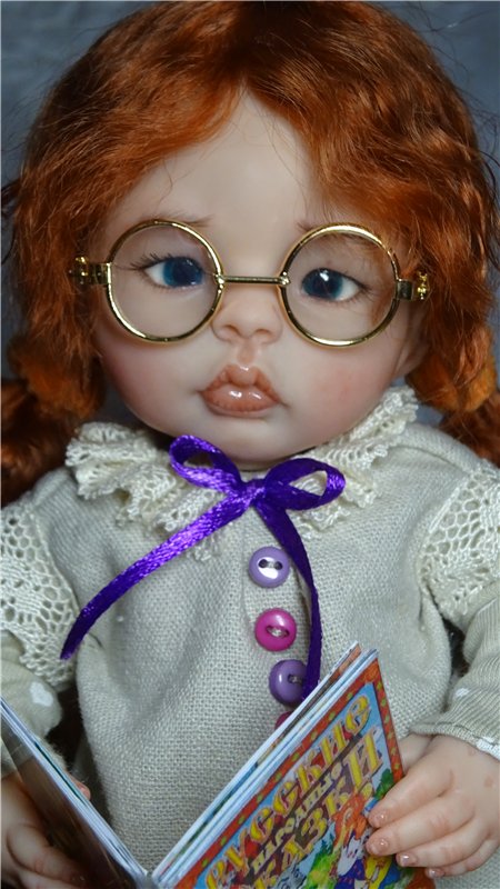 Альма и Русские Сказки. Авторская кукла Кондашовой Ирины (фото 3)