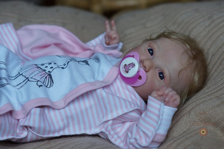 Моя малышка реборн Аврора Скай (фото 4)