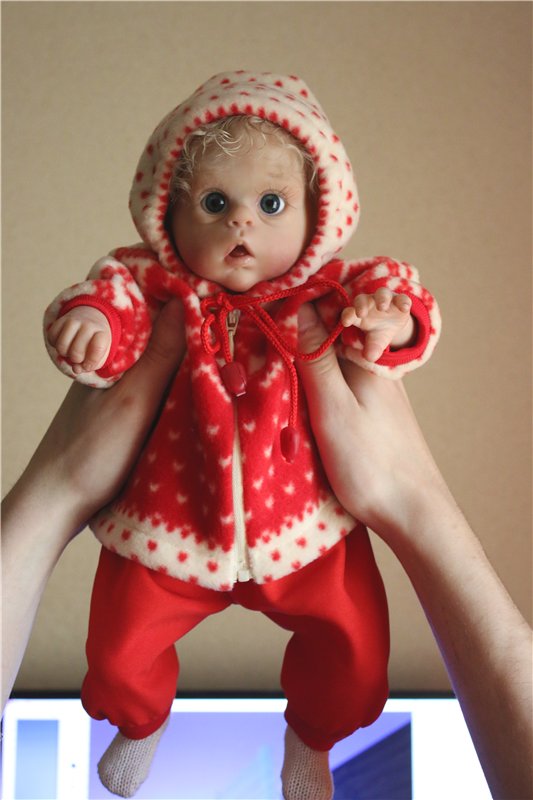 Кукла реборн Офельчечка, но не мини