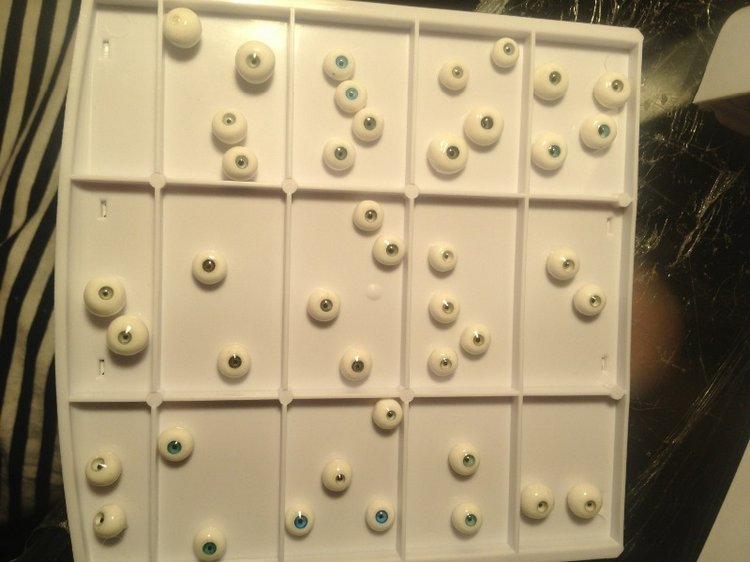 Глаза из Fimo и UF геля — Авторские куклы ручной работы: текстильные (фото 5)