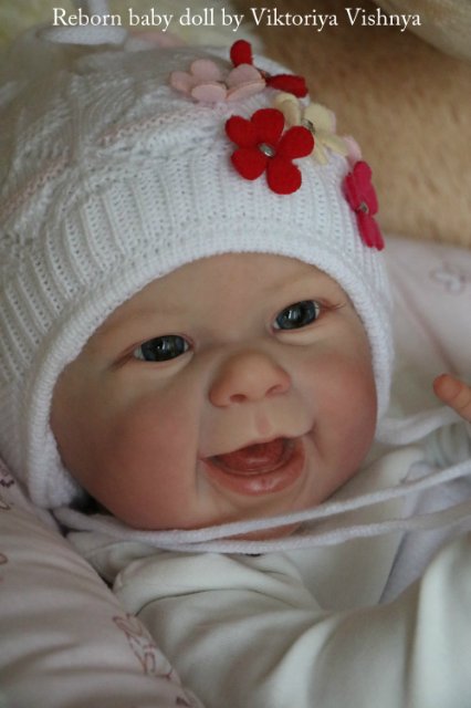 Мейзи... Куколка Реборн Виктории Вишни