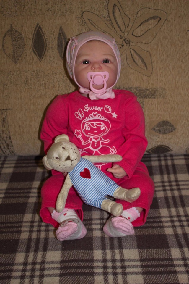 Малышка из молда Перис — Куклы Реборн (Reborn): работы мастеров