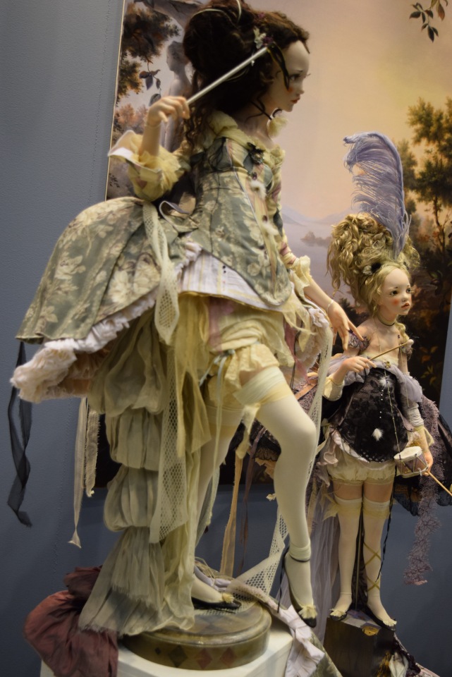 VII Московская международная выставка "Искусство Куклы". Портреты кукольной души или незримый диалог. Часть 2