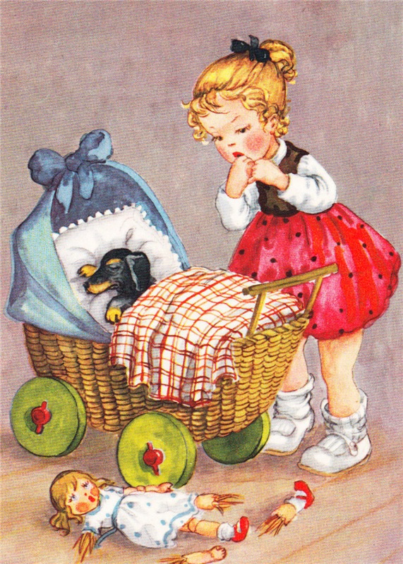 Сестрёнки — Винтажные куклы ГДР (Немки): Бигги (фото 8)