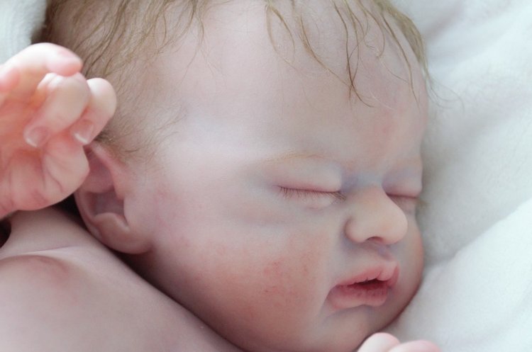 Мое сокровище Лил из одноименного молда Lil от Laura Lee Eagles .куклы реборн Ольги Коновниной