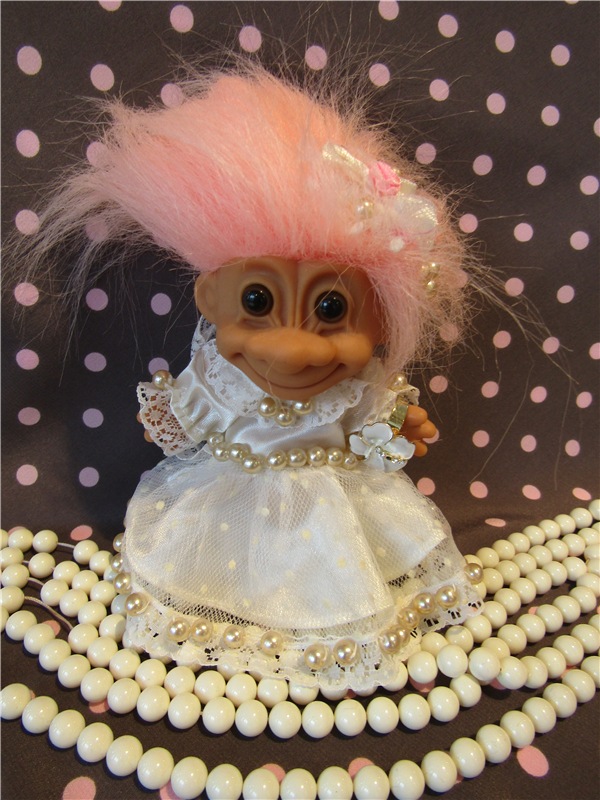 Настроение - в "горошек" — Игрушки Тролли (Trolls): винтажные Dam и Russ