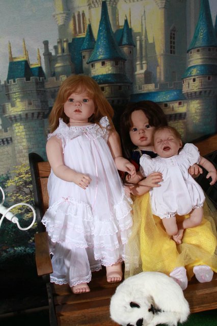 Мои куклы реборн в декорациях