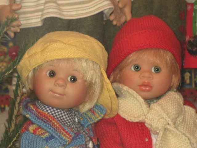 Новый год в семейке вихтелей. Куклы от Rosemarie Muller | Бэйбики Новый год в семейке вихтелей. Куклы от Rosemarie Muller