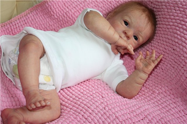 Кукла реборн Рози, маленький комочек счастья