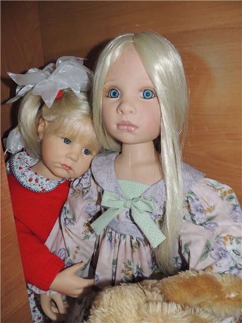 Две любимые сестрёнки. Куклы Гюнцель (фото 3)