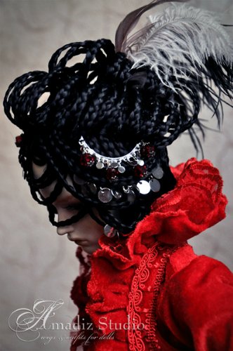 Невероятные парики для кукол БЖД от: Amadiz Studio