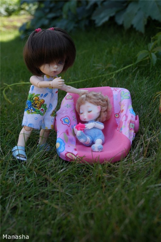 Майка - старшая сестра. Куклы БЖД (фото 8)