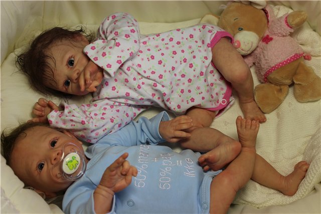 Мои двойняшки-реборнята! Ростя и Марьяша (фото 4)