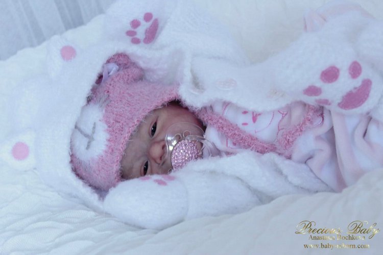 Мой маленький котёнок! Кукла реборн Анастасии Бочковой
