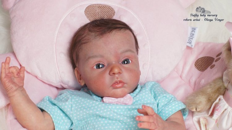 Моя любопытная кроха Лив. Кукла реборн Олеси Венгер