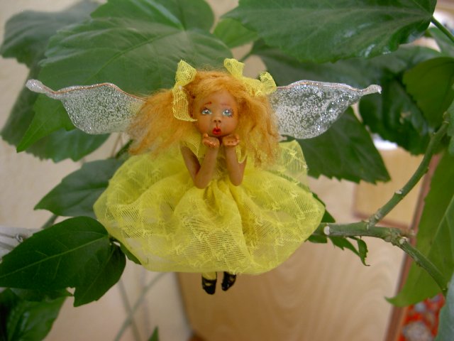 Фея Осенних листьев. Мини кукла (фото 5)