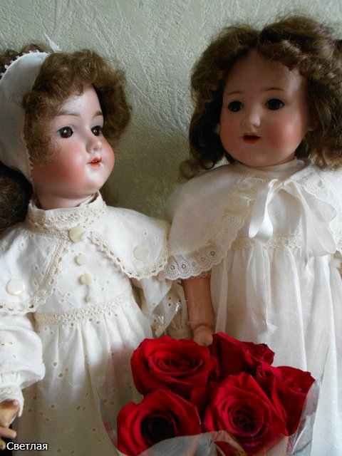 Выполняю обещание. Дарина и Рада. Утренний переполох