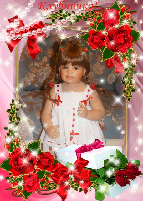 Уникальная Клубничка - шедевр от Моники Левениг