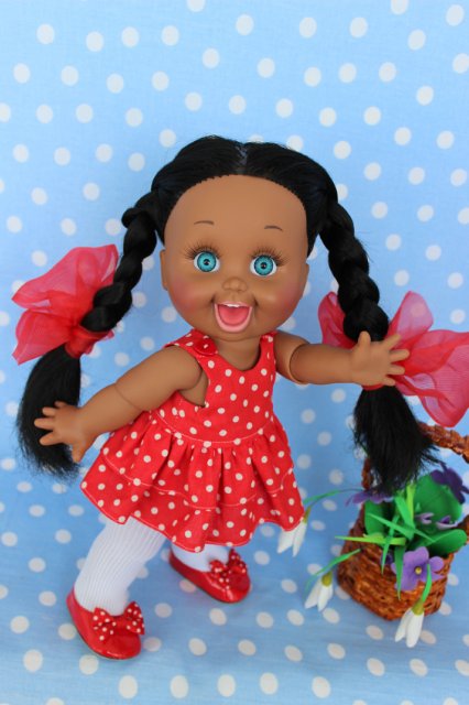 Пенни АА в новом образе, Galoob baby face