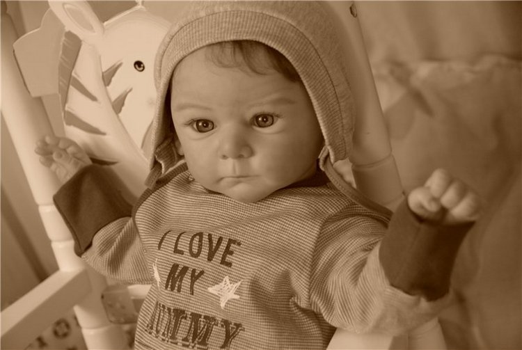 Родился малыш Митюшка — Куклы Реборн (Reborn): работы мастеров