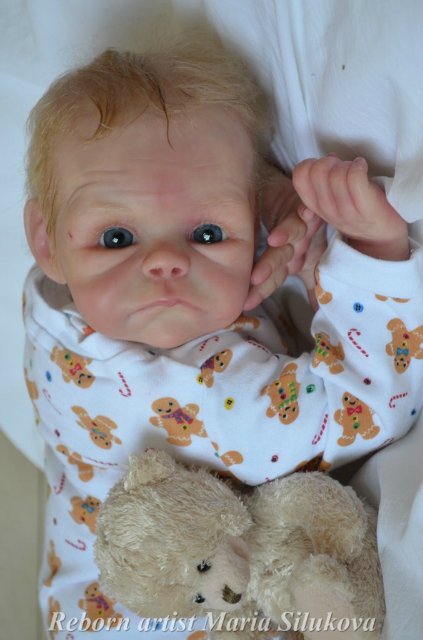 Малыш реборн Кирюшка - печенюшка