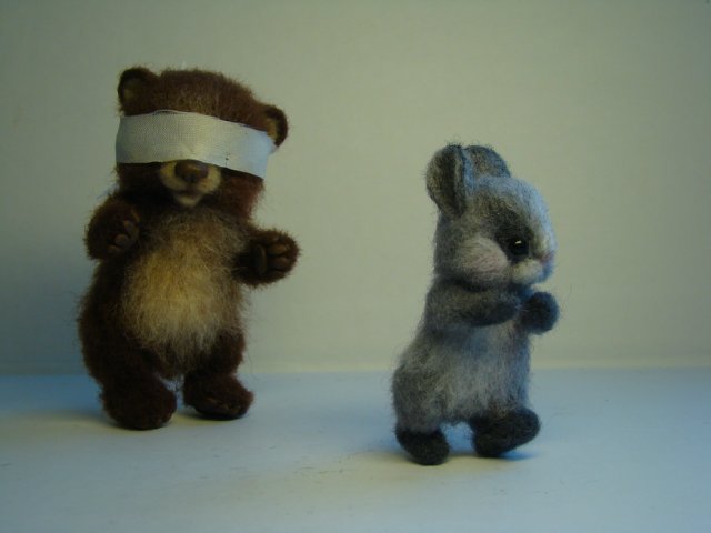 Жмурки. Валяние из шерсти