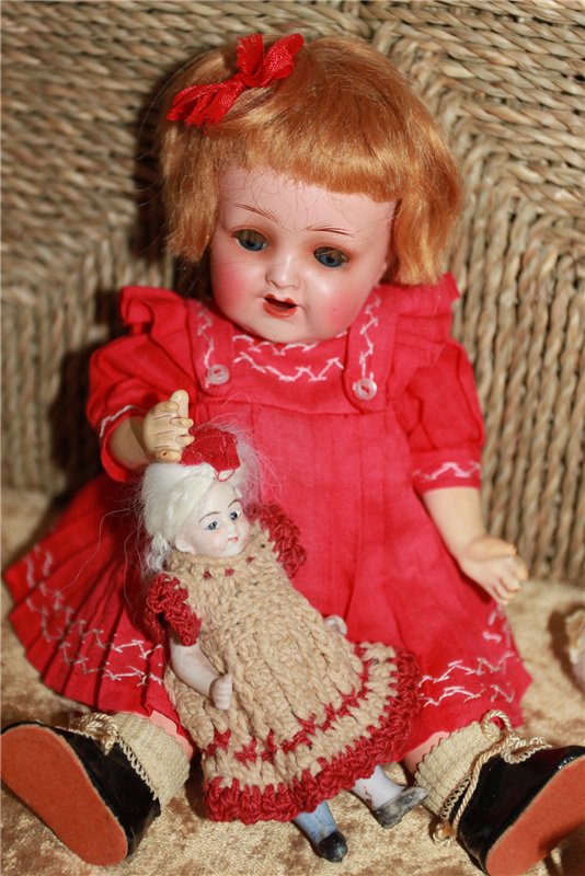 Куклы для куклы (куклы Limbach, ок.1900 г, Германия) (фото 4)