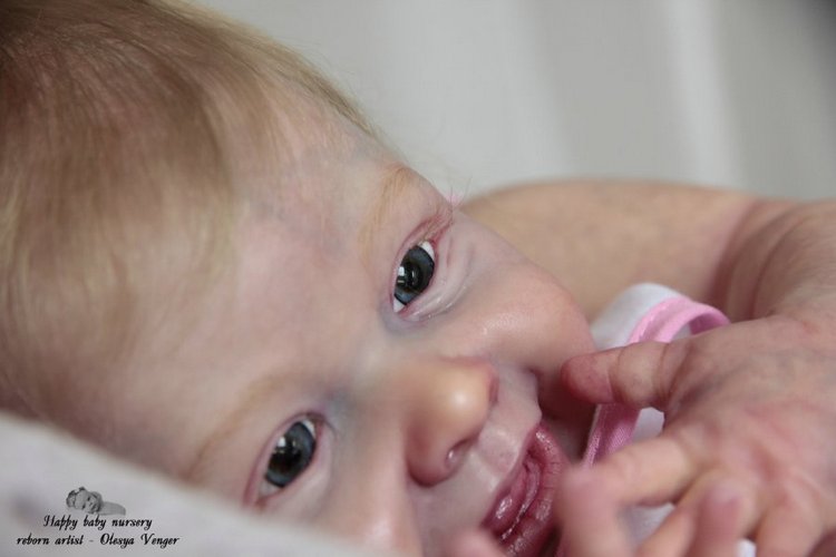 Мой солнечный лучик, моя радуга, мое счастье, моя Милена, Миленочка, Милеша. Кукла реборн Олеси Венгер