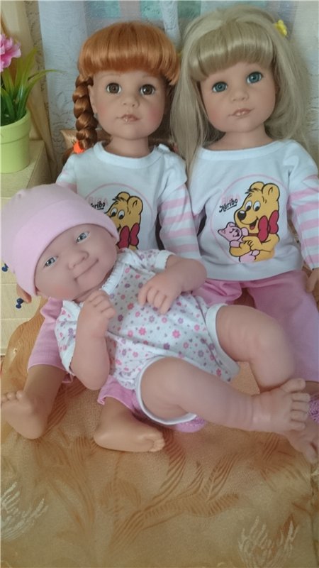 В нашем кукольном семействе пополнение