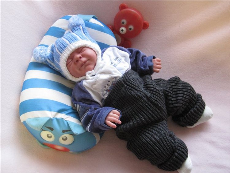 Колыбельная для малыша.Кукла реборн Тимурчик Ольги Астаповской (фото 7)