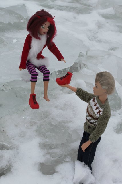 Зимняя сказка о Золушке или моя первая кукла (фото 10)