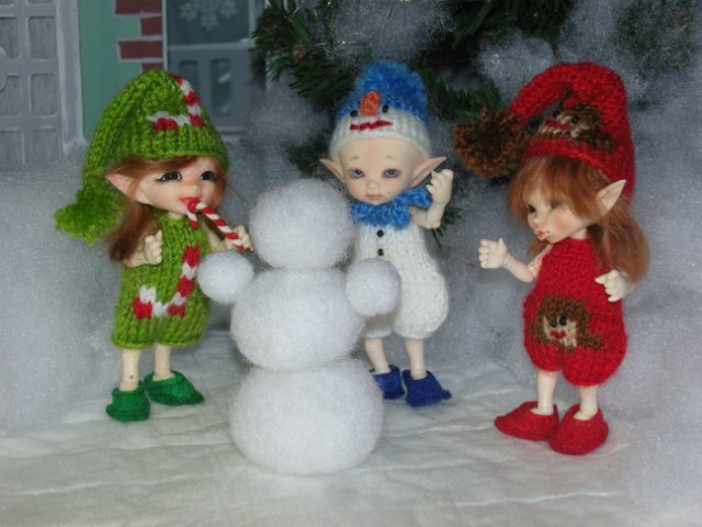 Зимние истории от Таниты. История 2 "Снеговик" (фото 7)