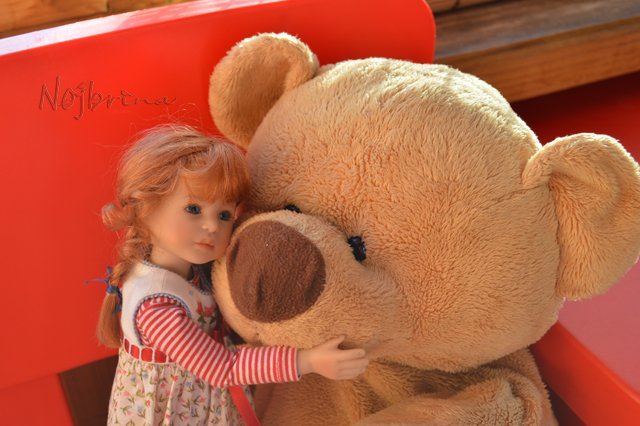 Плюшка и мишка. Кэнди от Heidi Plusczok (фото 7)