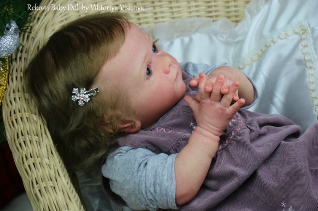 Настенька из сказки Морозко! Куколка реборн Виктории Вишни