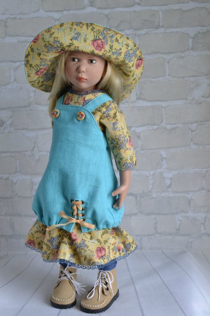 Анфискина весна. Одежда своими руками для кукол Zwergnaze (фото 8)