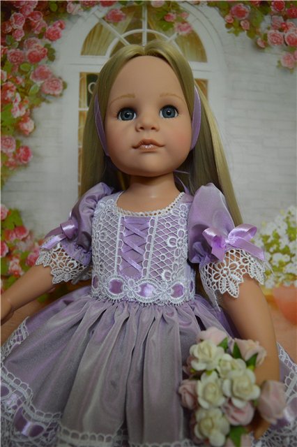 Сиреневые цветы весны | Бэйбики Сиреневые цветы весны — Одежда и обувь для кукол своими руками: фото (фото 8)