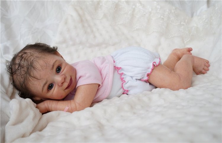 Еще одна улыбашка. Кукла реборн Наталии Коноваловой (фото 5)