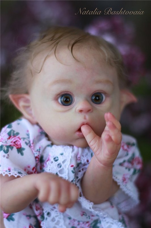 Мой любимый эльфийский ребенок! Кукла реборн Натальи Баштовой (фото 5)