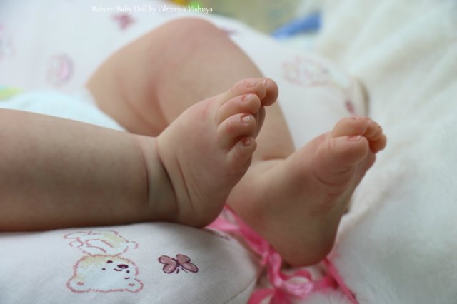 Нежнуля Ноа...Куколка реборн Виктории Вишни (фото 7)