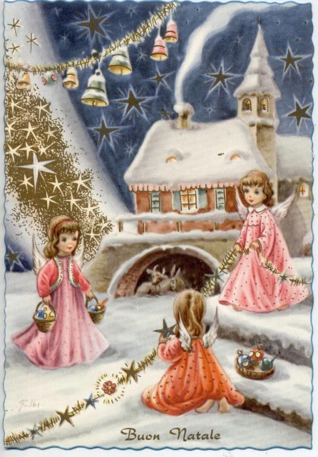 Немного прекрасного IV - старинные открытки Рождество