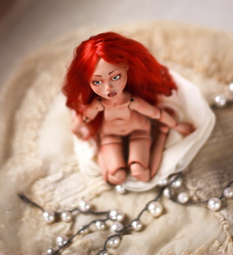 Девочки-эльфийки от Skvorkadolls. Шарнирные авторские куклы