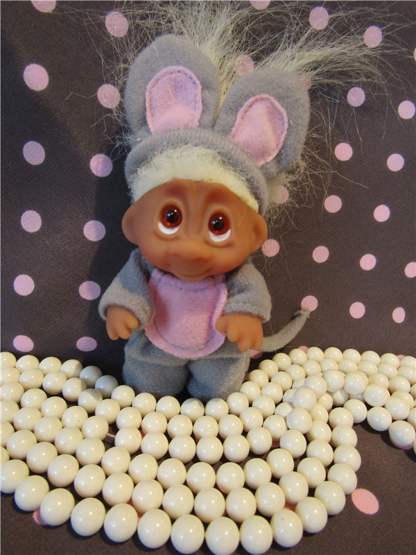 Настроение - в "горошек" — Игрушки Тролли (Trolls): винтажные Dam и Russ