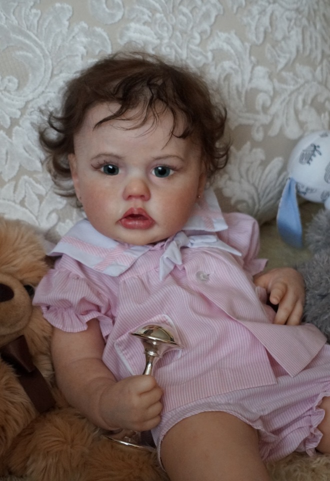 Я назвала ее Scarlett. Кукла реборн Наталии Коноваловой (фото 10)