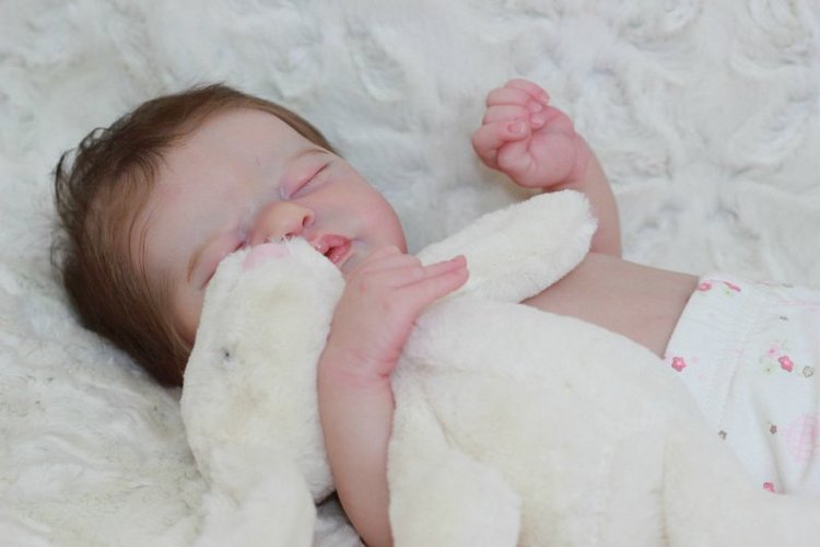 Маленькая бусинка Америкус, кукла реборн Беспаловои Жанны