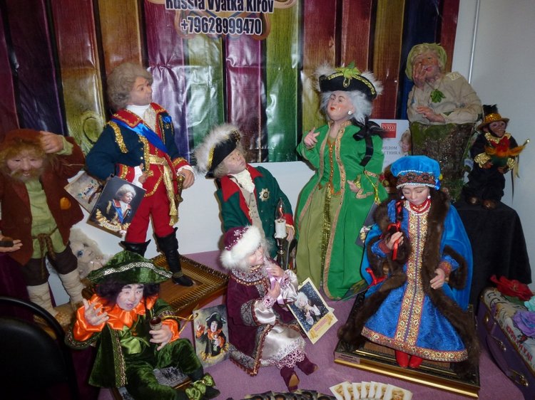 Весенний Бал Кукол на Тишинке: Куклы