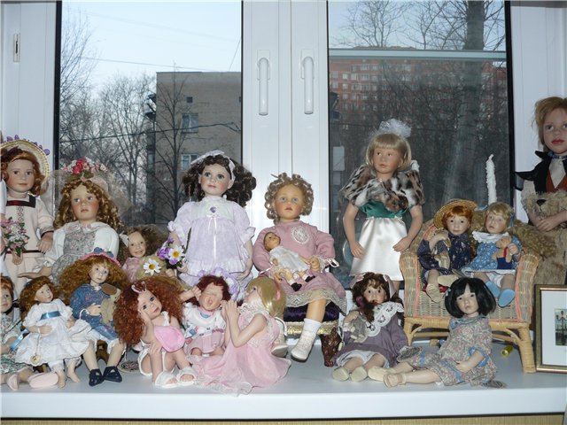 Кукол много не бывает — Домашние коллекции кукол: фото собраний